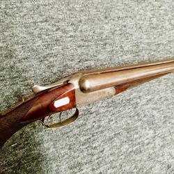 FUSIL DE CHASSE JUXTAPOSE HAMMERLESS SIGNE GRAHAM - LONDRES