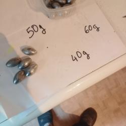 Plombs de pêche