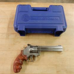 REVOLVER SMITH & WESSON 617 6" CAL 22 LR 10 COUPS OCCASION PARFAIT ETAT
