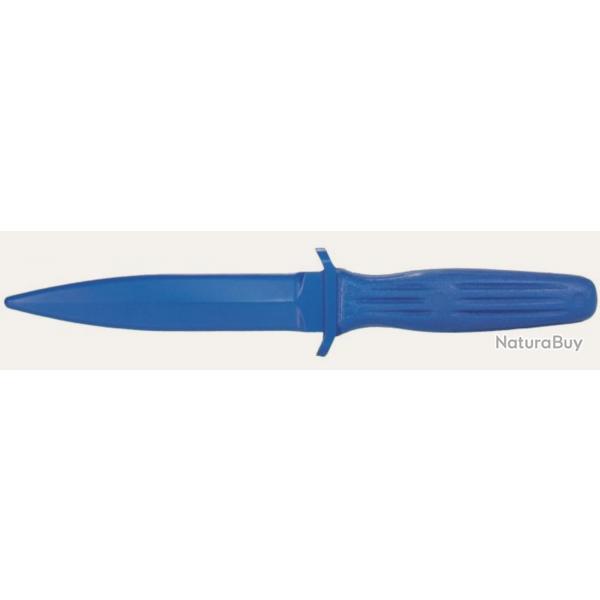 COUTEAU BLUEGUNS D ENTRANEMENT AVEC INSERT METAL - BLEU