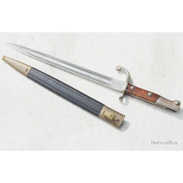 Baionnette BRESIL Modle 1908 pour G98 WEYERSBERG KIRSCHBAUM & Cie SOLINGEN - LIS25BAI001