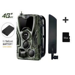 HC801LTELi-32G-Caméra de chasse sans fil, batterie au lithium 5000mAh LIVRAISON GRATUITE