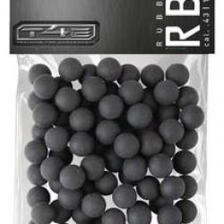 SACHET DE 100 BILLES CAOUTCHOUC T4E PRAC-SERIES CAL. .43