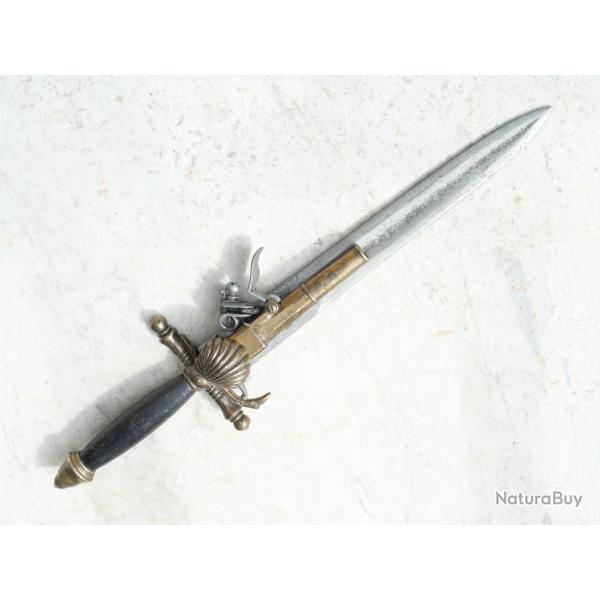 DENIX Pistolet-poignard France S.XVIII (1204) Pistolets - Colonial et pirate 1492 XVIII PER25PIS001