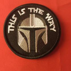 PATCH ÉCUSSON TEMPLIER TEMPLAR BRODÉ SCRATCH DIMENSIONS 8CM TEMPLIERS
