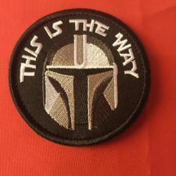 PATCH ÉCUSSON TEMPLIER TEMPLAR BRODÉ SCRATCH DIMENSIONS 8CM TEMPLIERS