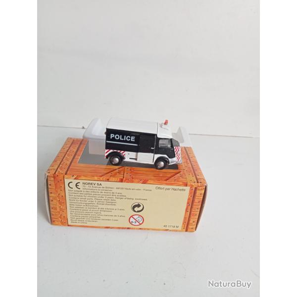citroen type H 1968 police neuf boite d'origine petit format Norev 1/33