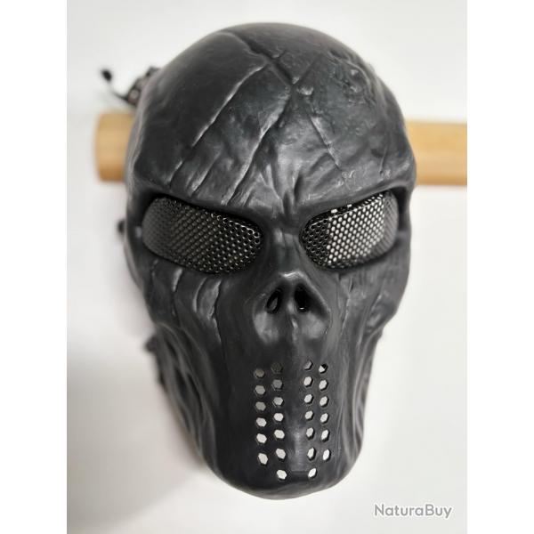 Casque tactique crne pour l'airsoft