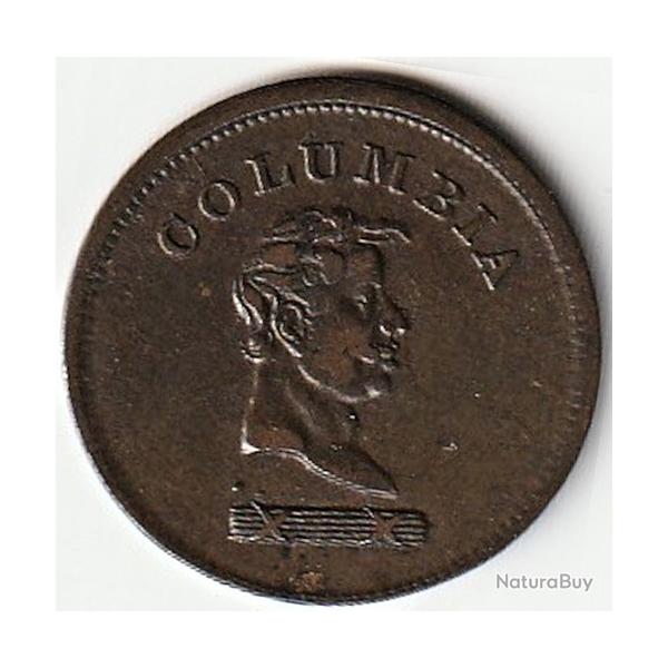 Pice de Monnaie Angleterre One Farthing 1820/1830 Rare  recherch Superbe