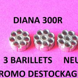 LOT de 3 barillets NEUFS de DIANA 300R à 12.00 Euros !!!!!!!!!!! - VENDU PAR JEPERCUTE (HUB140)