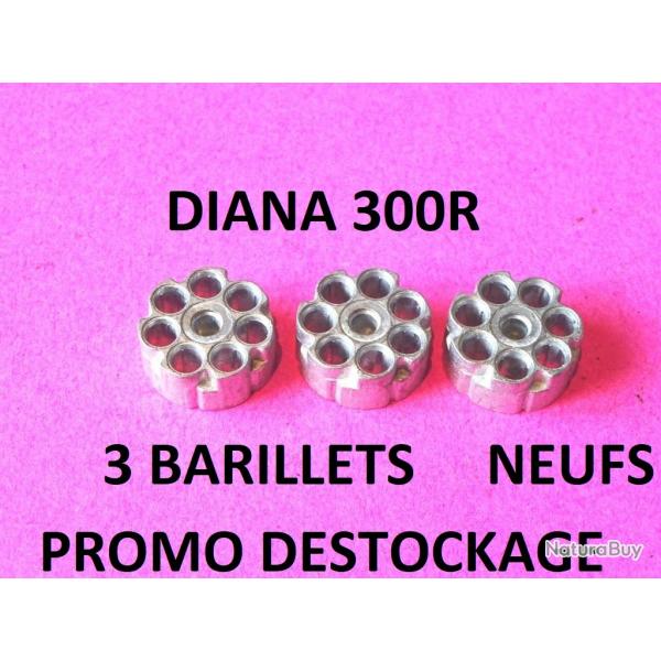 LOT de 3 barillets NEUFS de DIANA 300R  12.00 Euros !!!!!!!!!!! - VENDU PAR JEPERCUTE (HUB140)