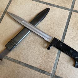 Baïonnette AK 6X2 Allemagne de l'Est