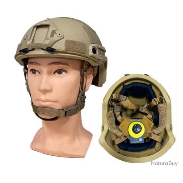 PROMO....CASQUE PARE BALLE BALISTIQUE IIIA COYOTE