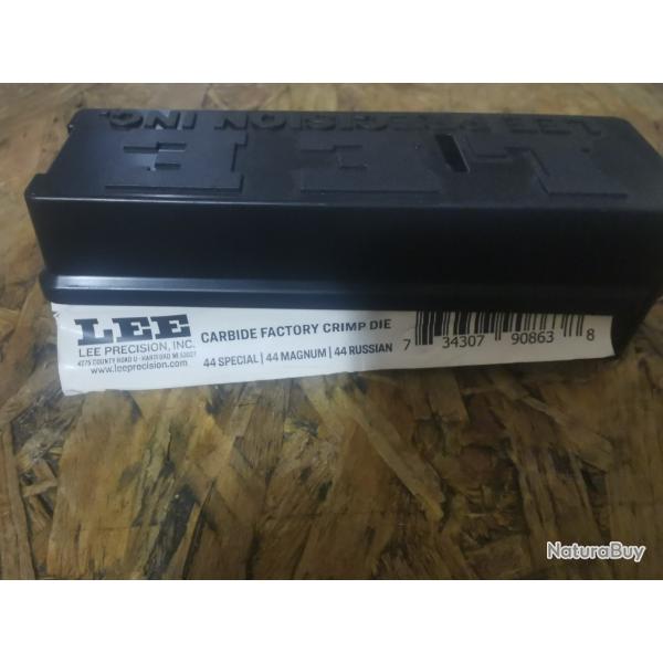 Matrice de sertissage Lee carbide factory crimp die 44 spl. 44mag. 44 Russian