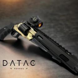 Rail Target 8" DATAC® nylon carbone pour Remington 1858 Pietta NEUF