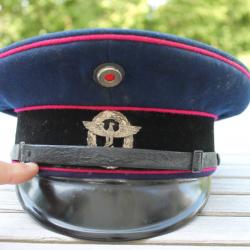 casquette allemande de pompiers WW2