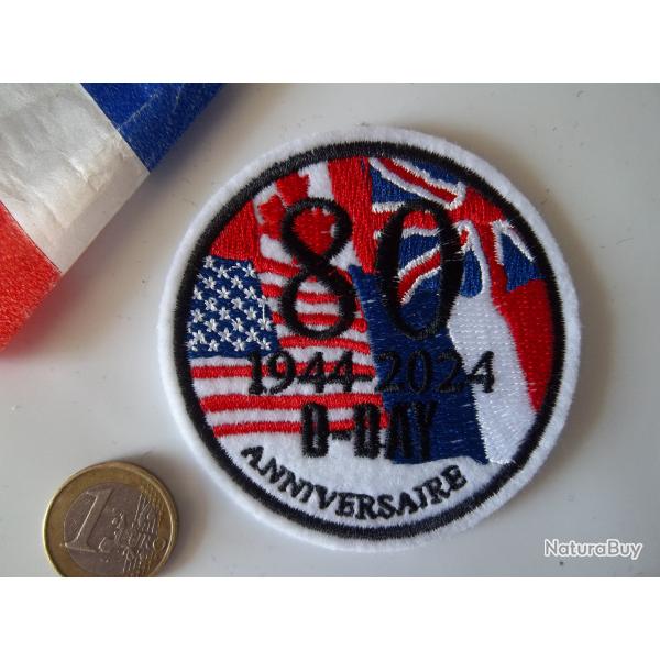 cusson (noir) 80 me anniversaire D-Day 1944 / 2024 Normandie