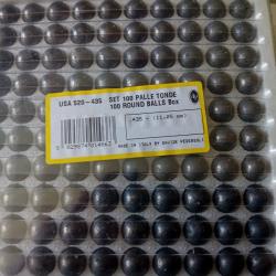 Balles poudre noire. calibre 435 /11.05mm