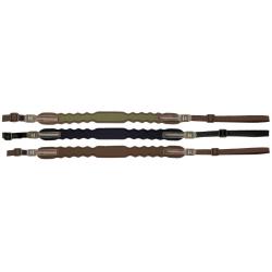 Bretelle à fusil lancéolée néoprène à boucle standard - Niggeloh, Noir