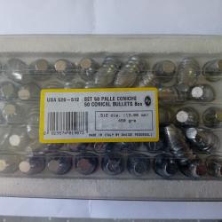 Balles poudre noire. calibre 512/13mm  450grs