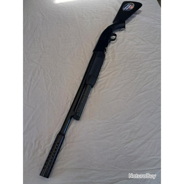 Fusil  pompe Mosseberg  Maverick canon ray ,synthtique cal 12