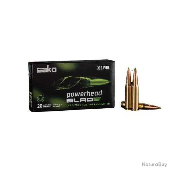 Balles Sako Powerhead Blade 308 Win - 162 grains
