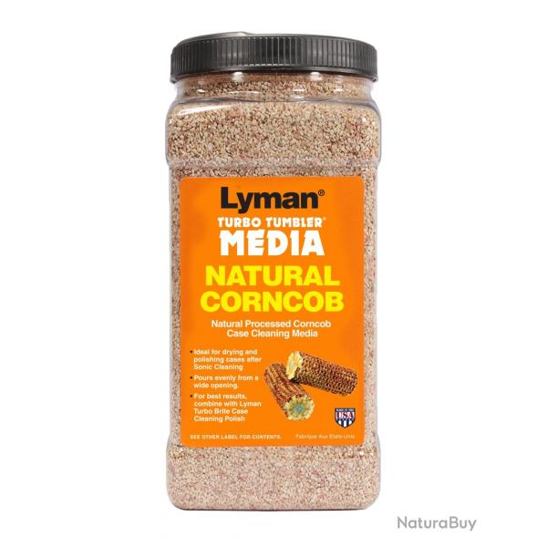 Media Granuls de polissage Mais sans additif 1.5KG Lyman