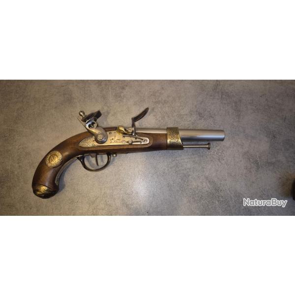 Pour la dcoration pistolet AN 13 AN XIII manufacture imperiale de saint tienne NAPOLEON