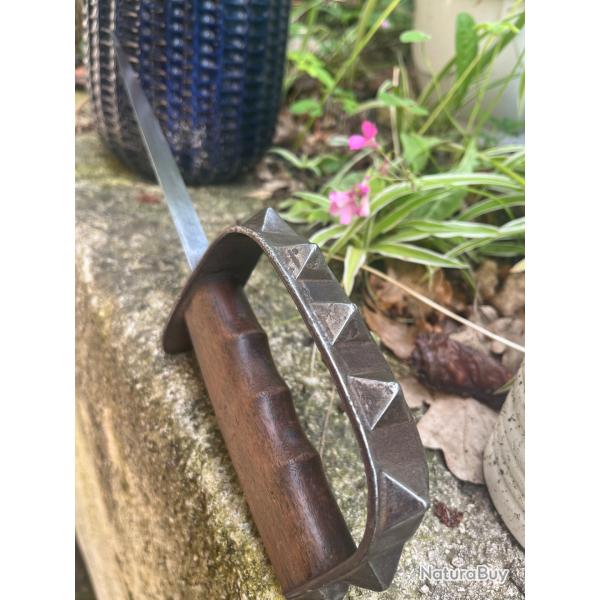 POIGNARD DE TRANCHE POING AMRICAIN U.S. L.F.&C 1917 WW1 TRENCH KNIFE