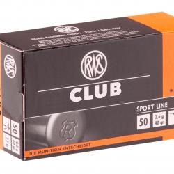 CARTOUCHES 22LR RWS CLUB