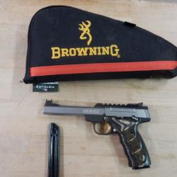 PISTOLET BROWNING BUCKMARK CAL. 22 LR  + 1 CHARGEUR SUPP TRES BON ETAT OCCASION