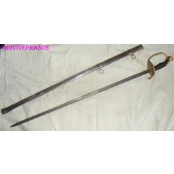 AB0017 - SABRE POUR EFANT OU CADET DUCHE DE SAXE - OFFICIER D'INFANTERIE MODELE 1867