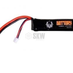 BATTERIE LIPO 7.4V 800MAH 15C DUEL CODE