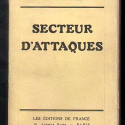 secteur d'attaques secteur tranquille oise 1918 de louis guiral  (souvenirs de guerre 1914-1918)