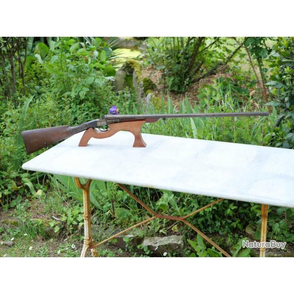 fusil monocanon  chien externe CAL 24   percussion centrale poque XIX me ref PER25BRA001