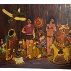 Jean lurcat huile sur toile