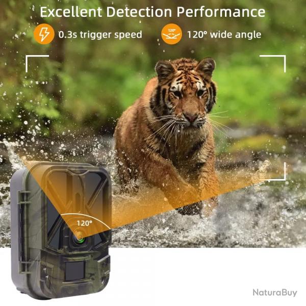 SUNTEKCAM APP Bluetooth + WiFi camra de chasse avec batterie Li 10000mAh  LIVRAISON GRATUITE !
