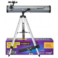 LEVENHUK - Blitz 114 BASE - Télescope Réflecteur 114/900 AZ1