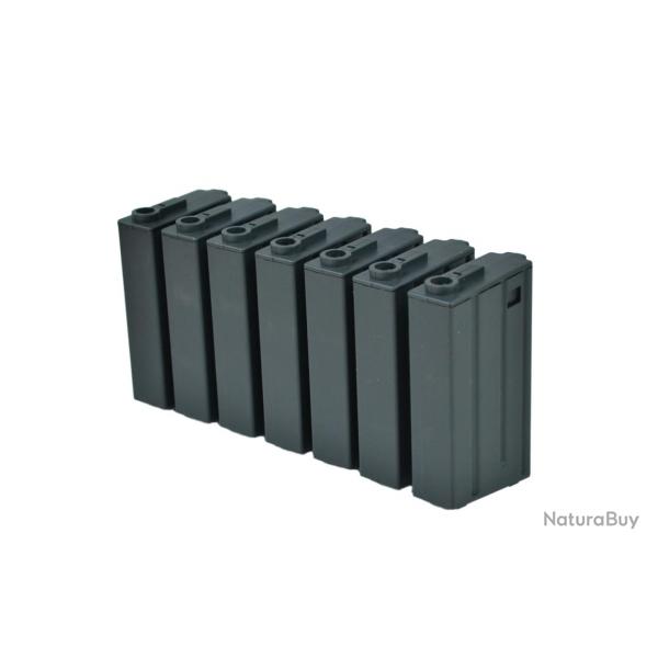 MAG Boite de 7 Chargeurs Mid-Cap 130BBs M4/M16 Court