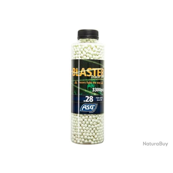 ASG Billes Traçantes Open Blaster 0.28g (Bouteille de 3300 Bbs/Vert)