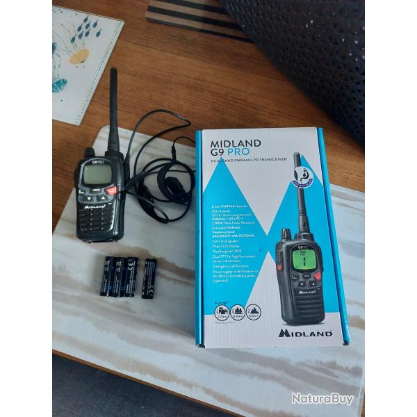 Talkie walkie Midland G9 Pro