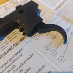 Détente Recknagel pour Mauser 98 Boîtier civil