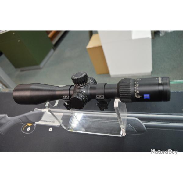 LUNETTE ZEISS V4 CONQUEST 6-24x50 RETICULE LUMINEUX 68 + MONTAGE AMOVIBLE LEUPOLD D'OCCASION