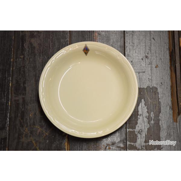 Assiette a soupe de mess 150 Rgiment d'infanterie RI. insigne. Chauvigny Barrre Nancy. (A)