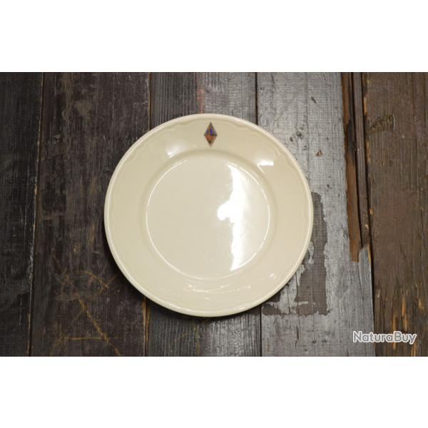 Assiette de mess 150 Rgiment d'infanterie RI. insigne. Chauvigny Barrre Nancy. (A)