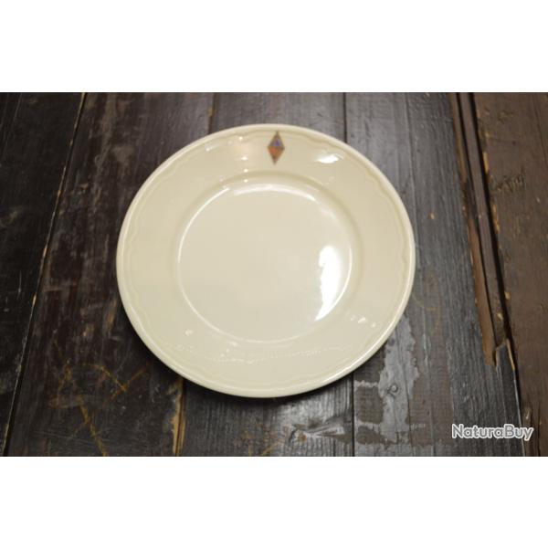 Assiette de mess 150 Rgiment d'infanterie RI. insigne. Chauvigny Barrre Nancy. (C)