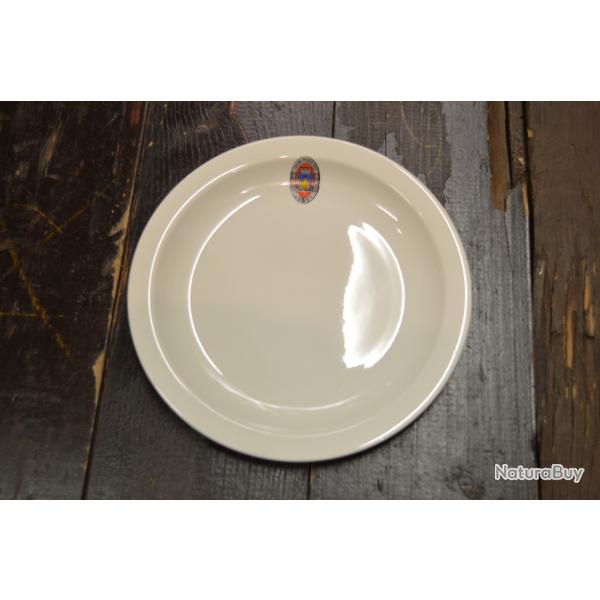 Assiette dessert mess 151 Rgiment d'infanterie RI insigne. On ne passe pas, Churchill Hotelware (B)