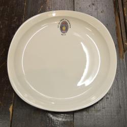 Assiette de mess 151 Régiment d'infanterie RI METZ insigne. On ne passe pas, Sarreguemines