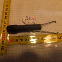 Férule  ( Embout bouchon ) canne fusils  12 mm. Conforme modèle d'origine.                     (1)