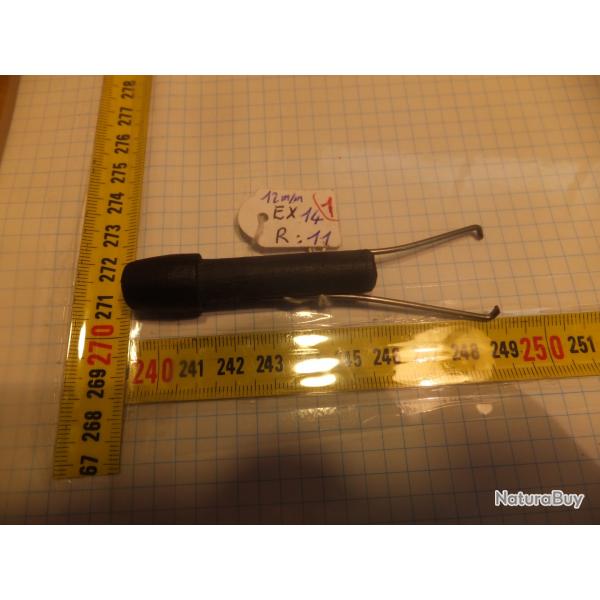 Frule  ( Embout bouchon ) canne fusils  12 mm. Conforme modle d'origine.                     (1)